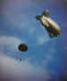 Jumping from a balloon at Ringway, 1942