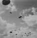 Parachuting from Whitley's at Ringway, 1942