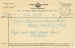 A telegram sent by Staff-Sergeant Cedric Laycock
