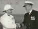 With the US Navy, Berbera, 1956