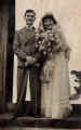 Leslie Saddler on his wedding day