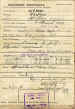 Private William Ralphs' discharge certificate