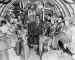 Men of the 1st Parachute Brigade inside a C-47 on the First Lift