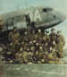 Men of the 8th Battalion shortly before take-off on the 24th march 1945