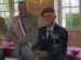 Dan Lyons during his visit to Ranville in 2018