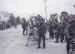 Men of the 1st Special Service Brigade cross over Ranville Bridge