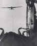 A Horsa en-route to Normandy, as seen by the rear gunner of a Halifax