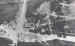 Aerial photo of B�nouville Bridge, showing the three Horsa gliders