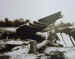 A badly damaged glider