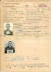The identity card of Lieutenant Reg Wood